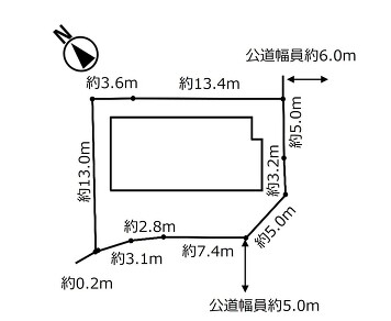 敷地概略図