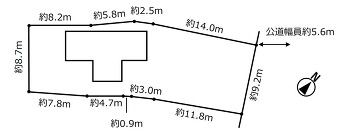 敷地概略図
