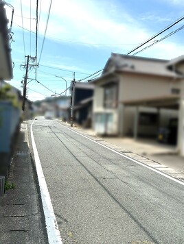 前面道路
