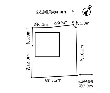 敷地概略図