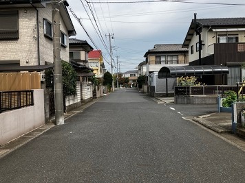 前面道路含む現地写真
