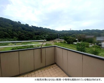 ベランダからの景色