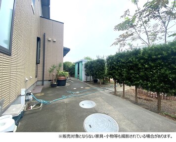 裏スペース+物置